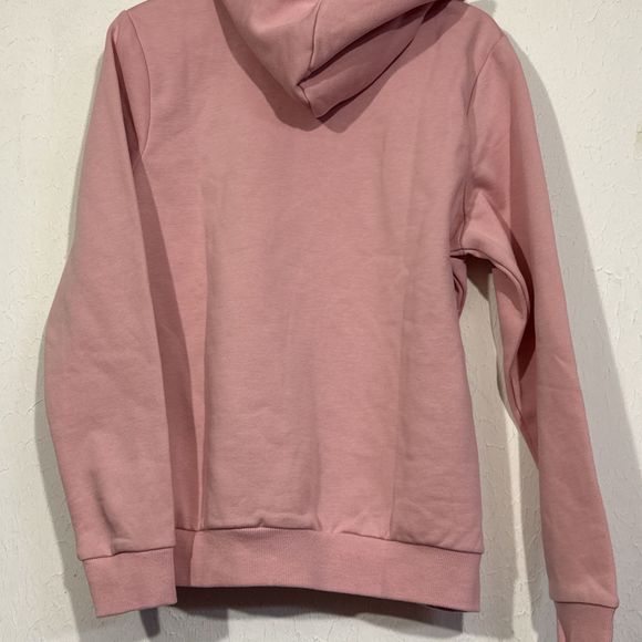 New With Tags Women’s Large Pink Puma Pullover Hoodie Floral Pattern - Picture 5 of 6